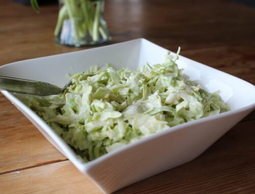 Mjölkfri Vitkålsallad